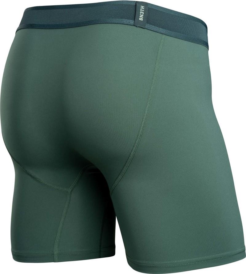 Pro Ultra Boxer Briefs, 6.5" Inseam - Mens - vintage green 1