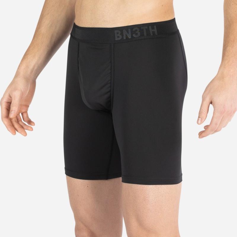 Pro Ultra Boxer Briefs, 8" Inseam - Mens - black 1