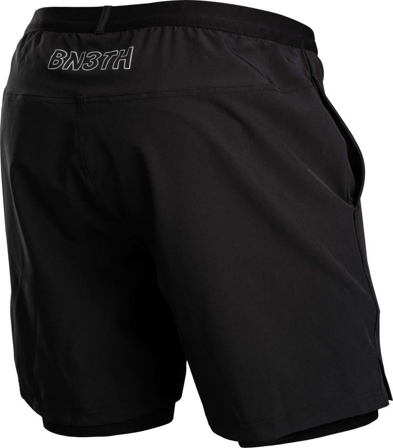 Pursuit Padded Bike 2n1 Shorts - Mens - black 1