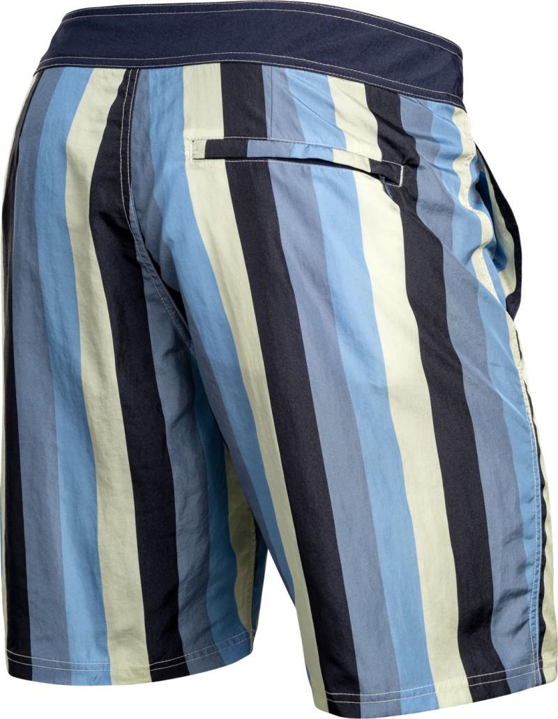 Riptide Boardshorts 2n1, 18" Inseam - Mens - wide stripe fog 1