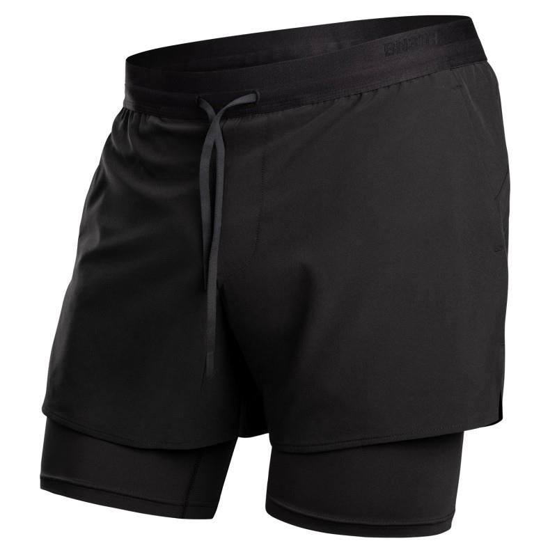 Session Shorts 2n1, 5" Inseam - Mens - black 1
