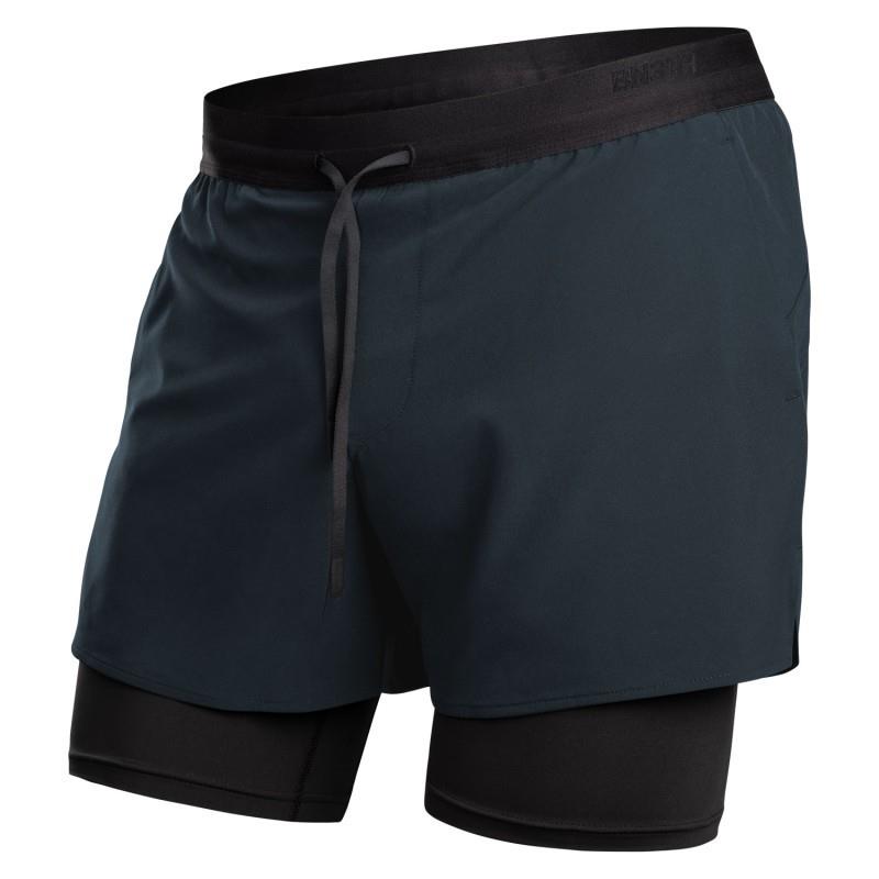 Session Shorts 2n1, 5" Inseam - Mens - midnight blue 1