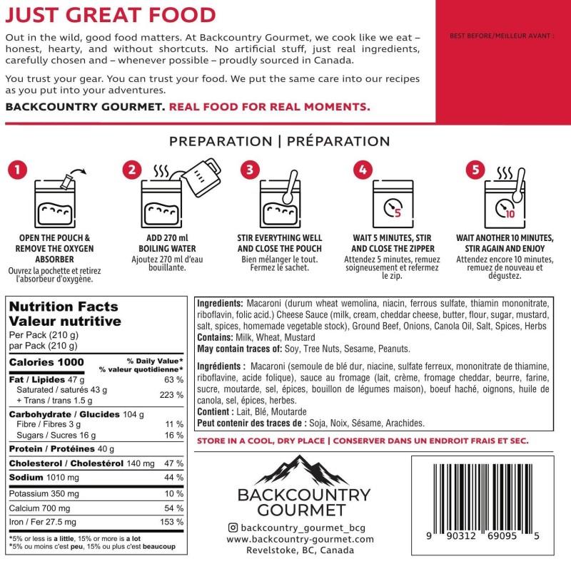 Beef Mac & Cheese - not applicable 1