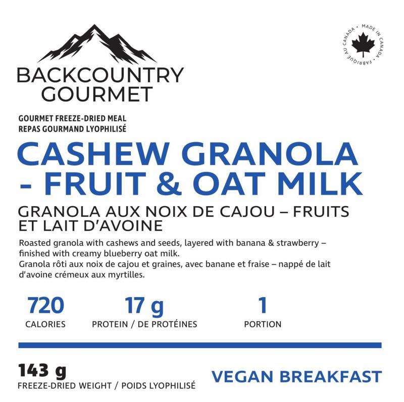 Cashew Granola - Fruit & Oatmilk - not applicable 1