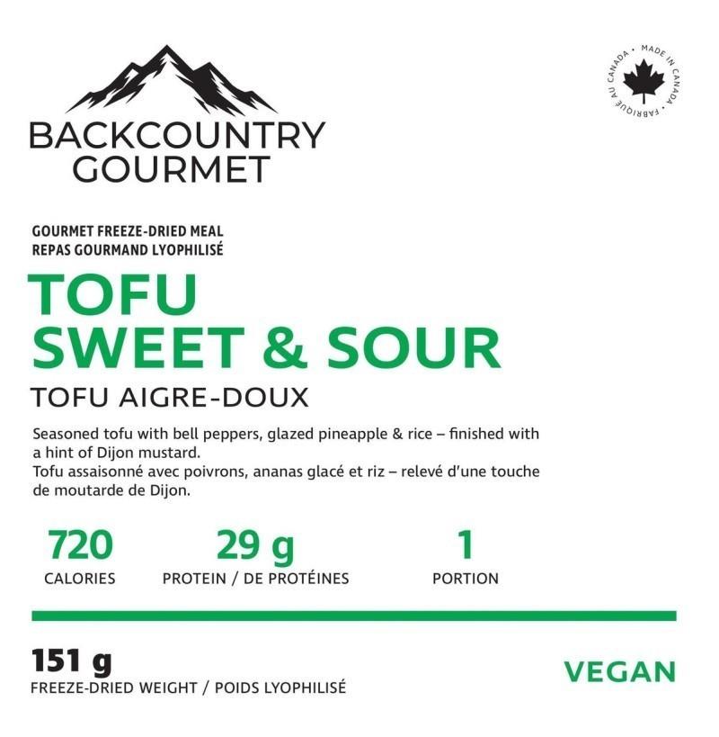 Tofu Sweet & Sour - Vegan - not applicable 1