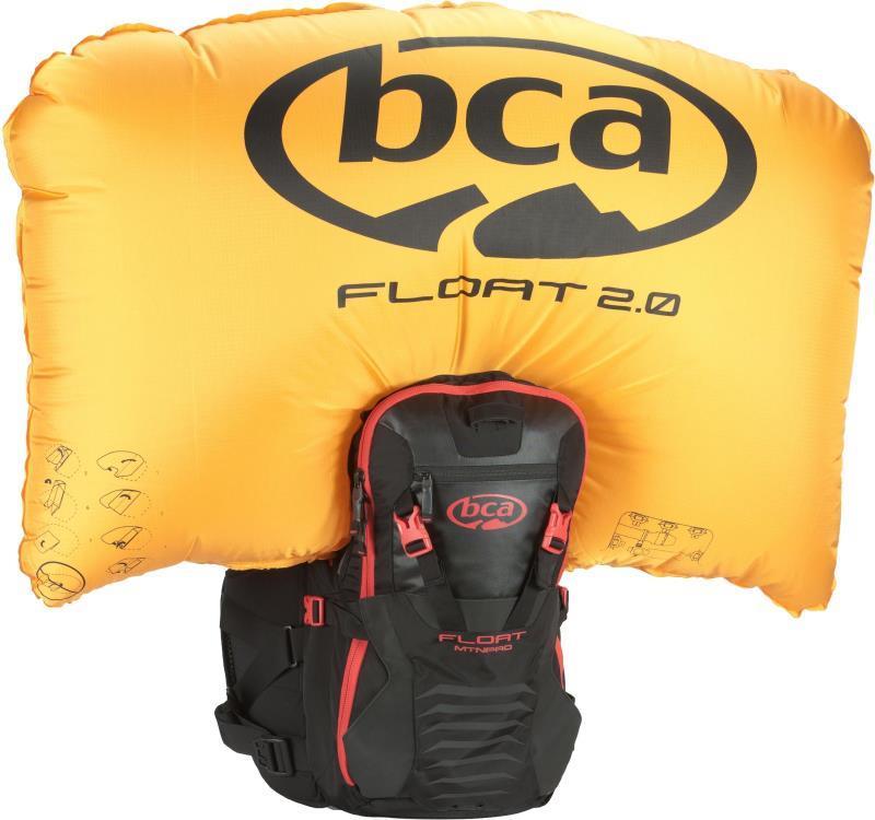 Float MtnPro Vest (Cartridge Not Included) - black / warning red 1