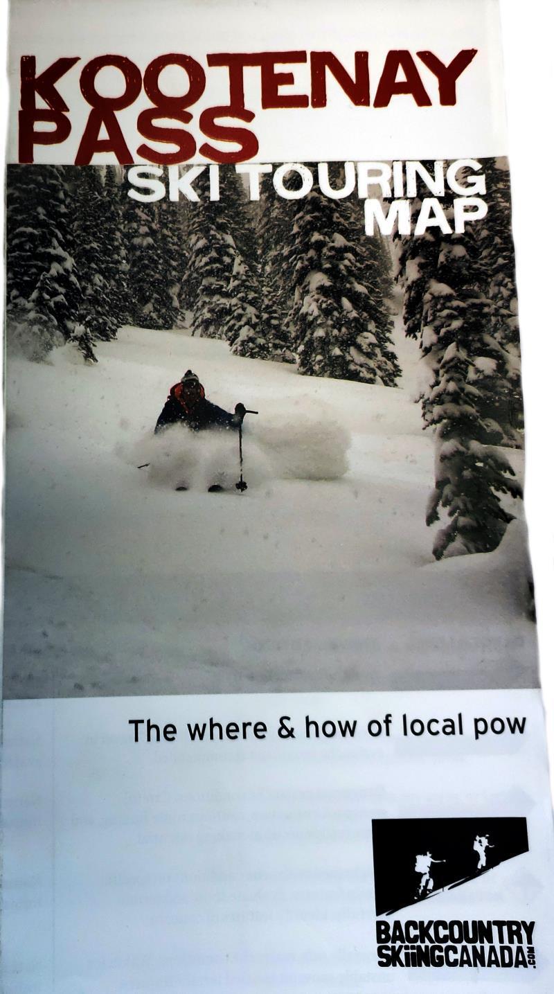 Kootenay Pass Ski Touring Map - Not Applicable 1