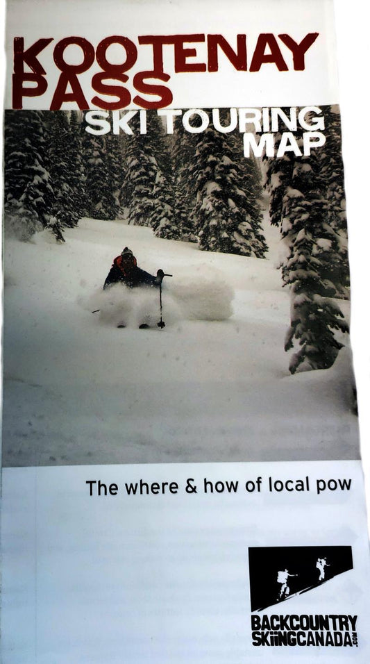 Kootenay Pass Ski Touring Map - Not Applicable 1