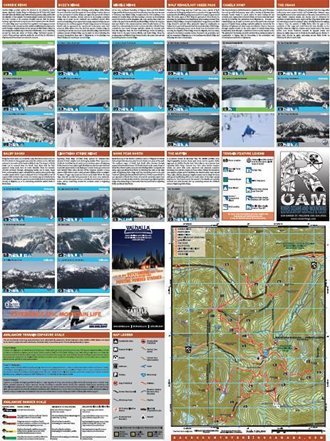 Kootenay Pass Ski Touring Map - Not Applicable 2