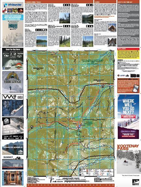 Kootenay Pass Ski Touring Map - Not Applicable 3