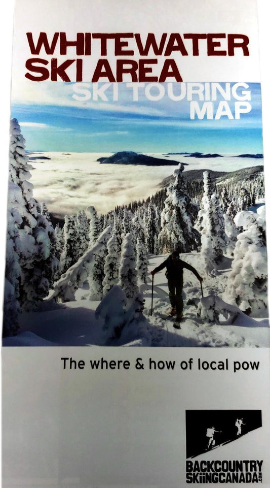 Whitewater Backcountry Ski Map - Not Applicable 1