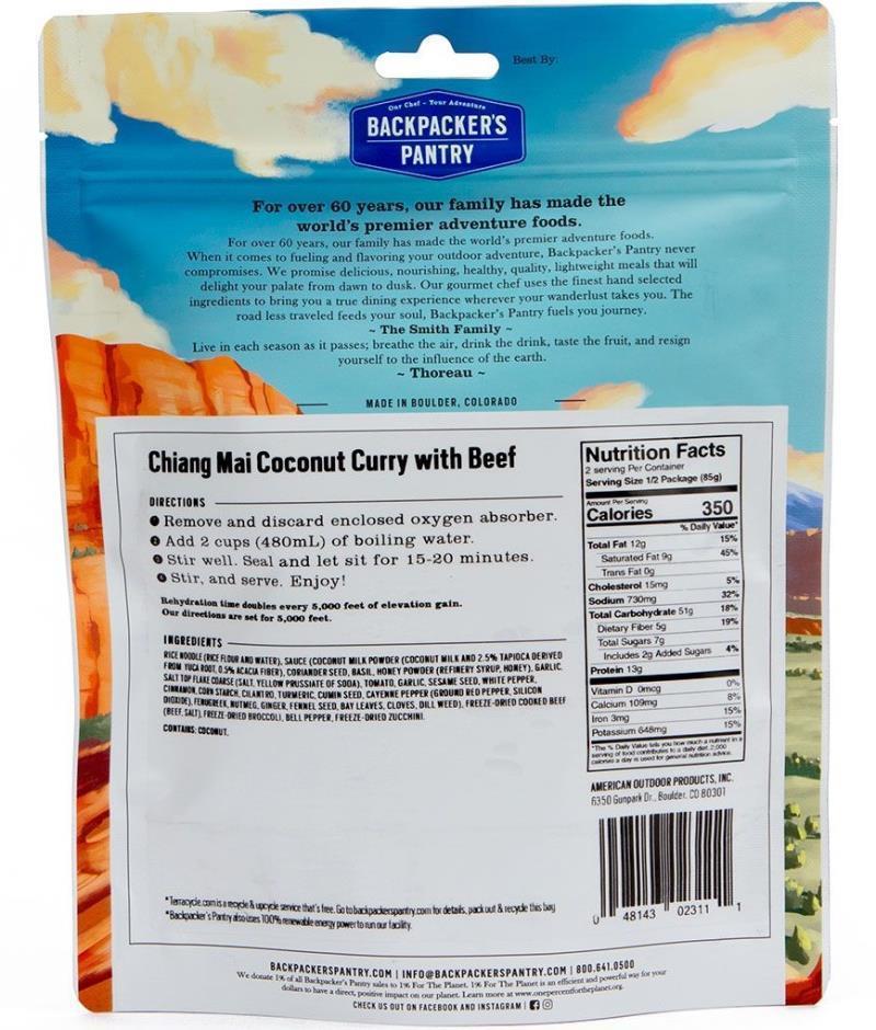 Chiang Mai Coconut Curry with Beef - 2 Serving - Not Applicable 3