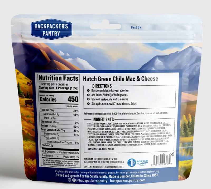 Hatch Green Chile Mac & Cheese - 1 Serving - Not Applicable 2