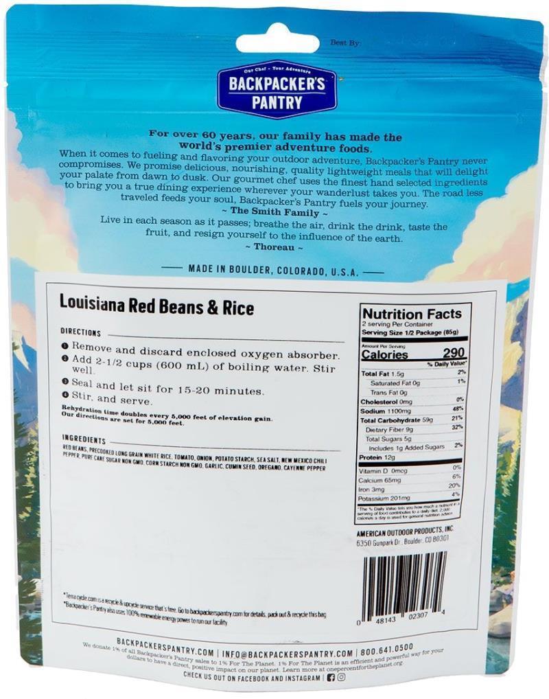 Louisiana Beans & Rice - 2 Serving (Gluten & Wheat Free) - Not Applicable 3