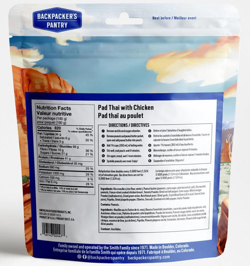 Pad Thai with Chicken - 1 Serving - Not Applicable 2