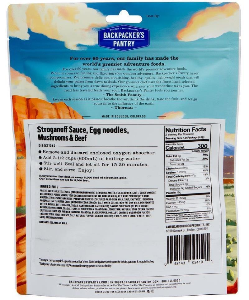 Stroganoff with Egg Noodles, Beef & Mushrooms - 2 Serving - Not Applicable 3