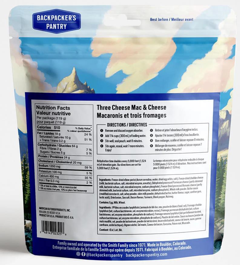 Three Cheese Mac & Cheese - 1 Serving - not applicable 1