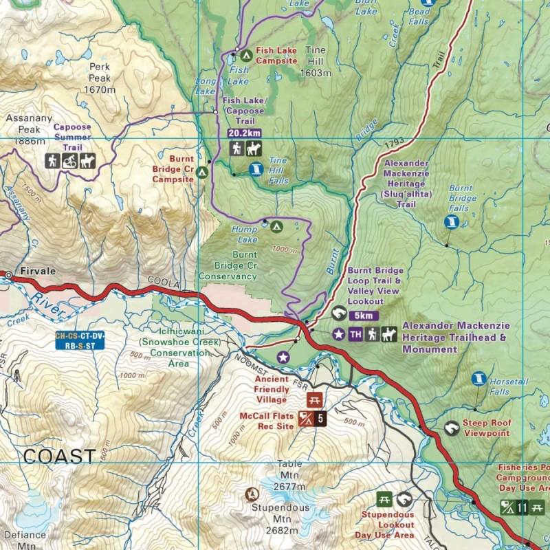 Adventure Map - Tweedsmuir Park - not applicable 1