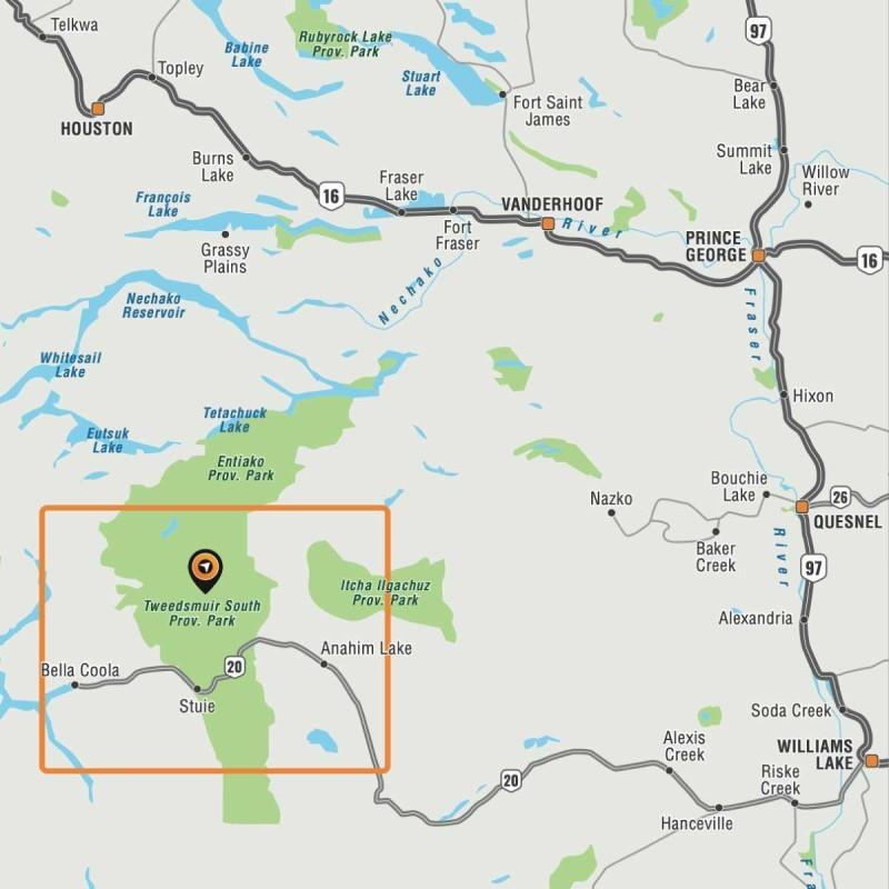 Adventure Map - Tweedsmuir Park - not applicable 1