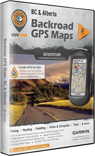 BC/AB Combo GPS Maps (SD) - Not Applicable 1