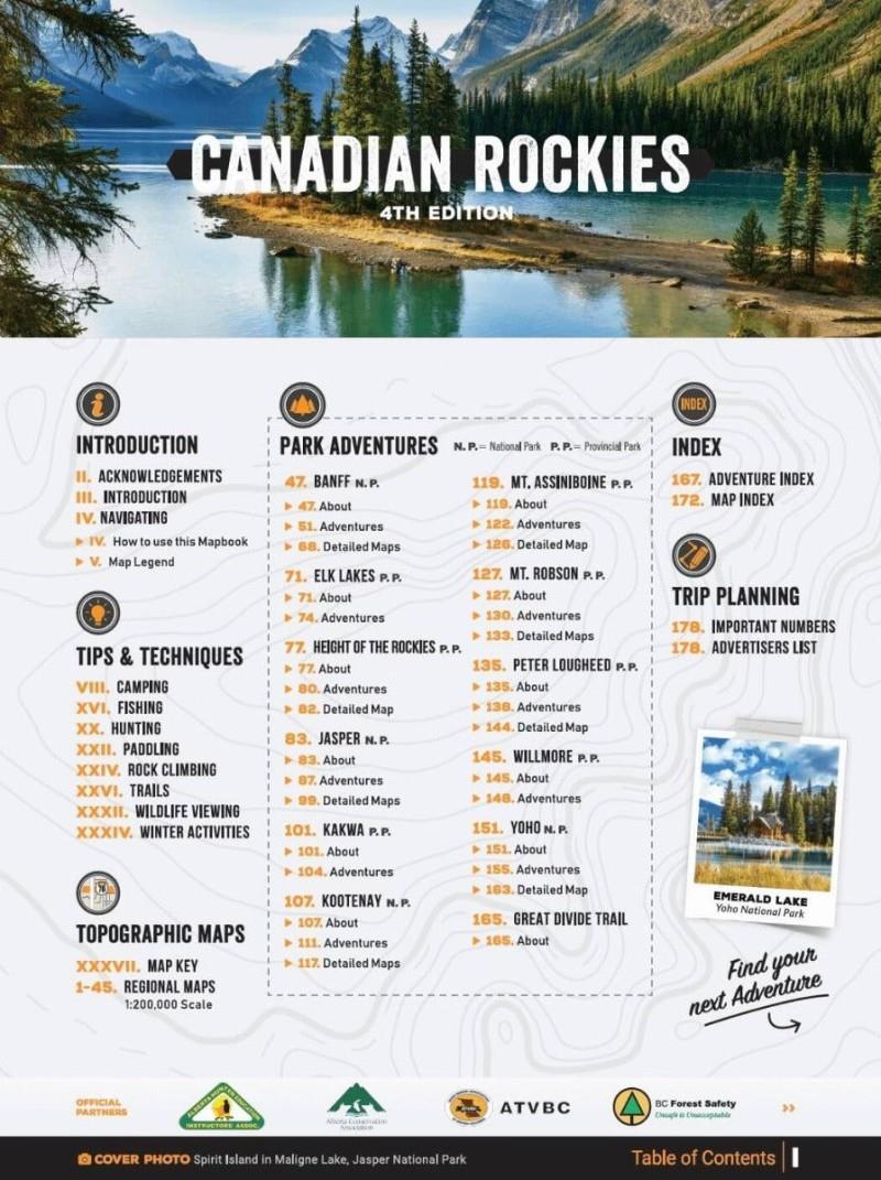 Canadian Rockies Special Parks Collection - Spiral - 4th Edition - not applicable 1