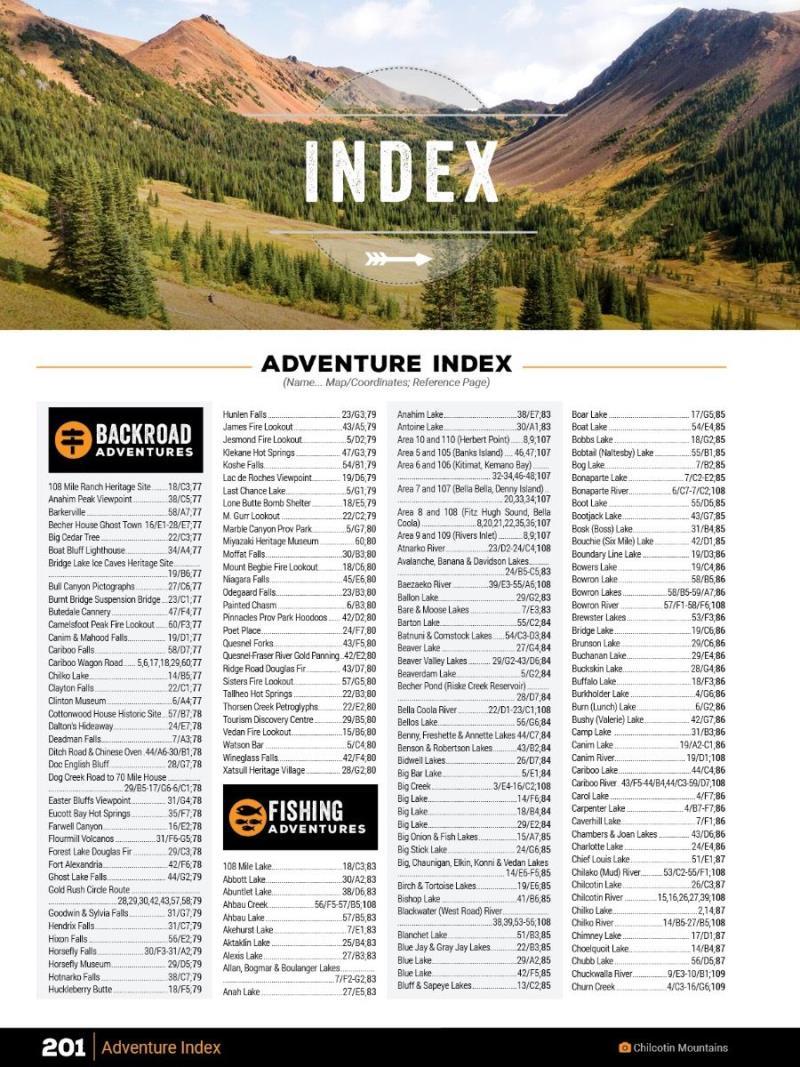 Cariboo Chilcotin Coast BC - 7th Edition - not applicable 1