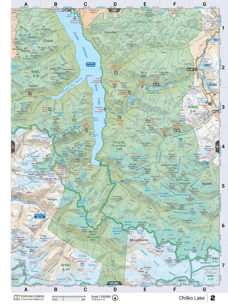 Cariboo Chilcotin Coast BC - 7th Edition - not applicable 1