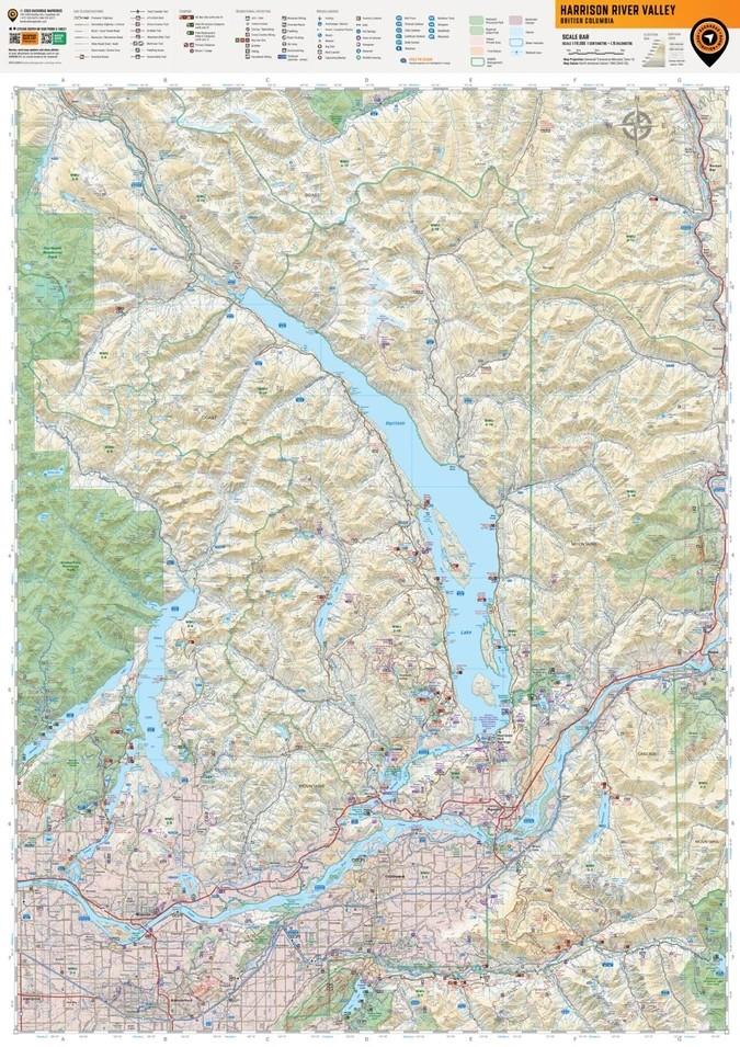 Harrison River Valley BC - Destination Map - not applicable 1