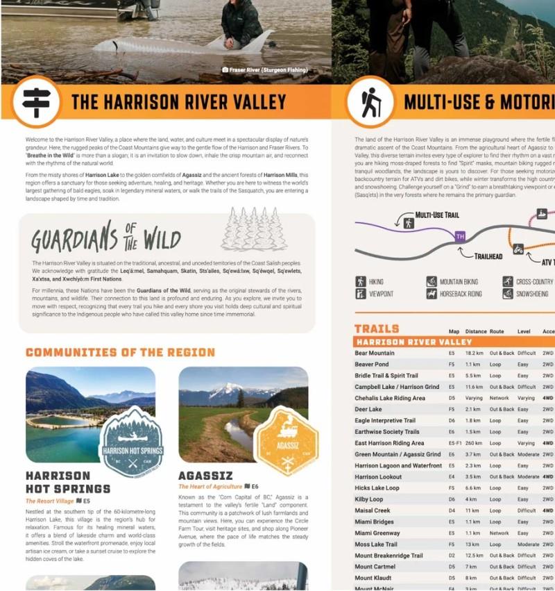 Harrison River Valley BC - Destination Map - not applicable 1