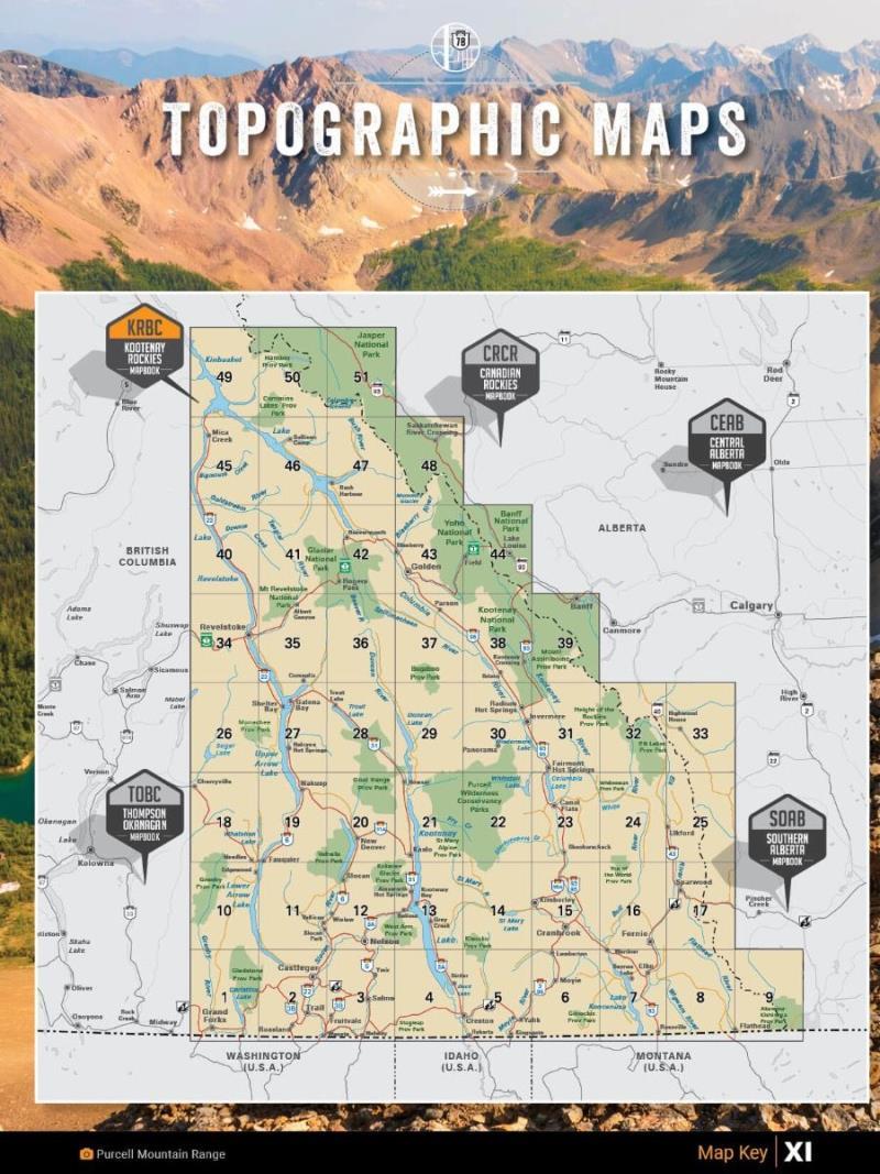 Kootenay Rockies - Spiral - 9th Edition - Not Applicable 6