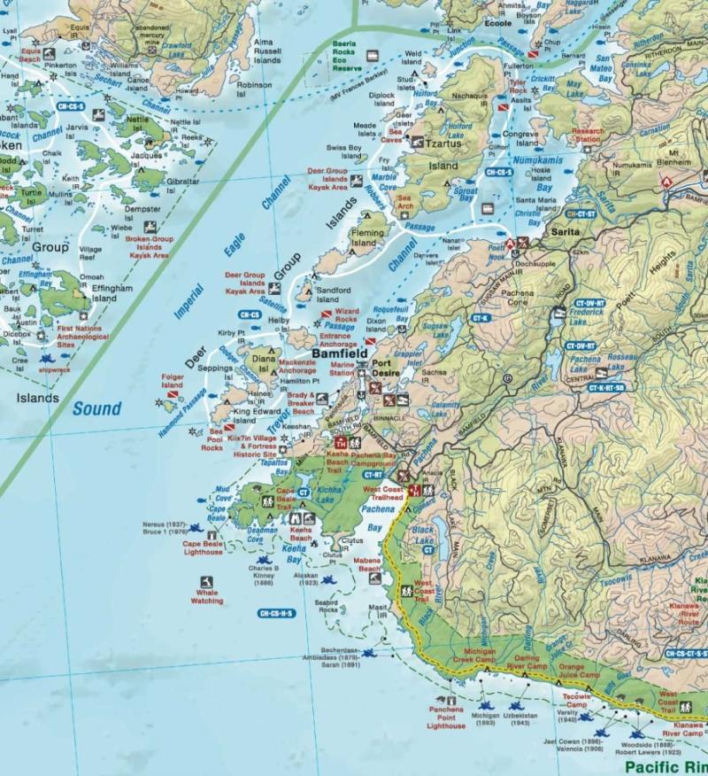 Vancouver Island BC South Map 2nd - Not Applicable 7