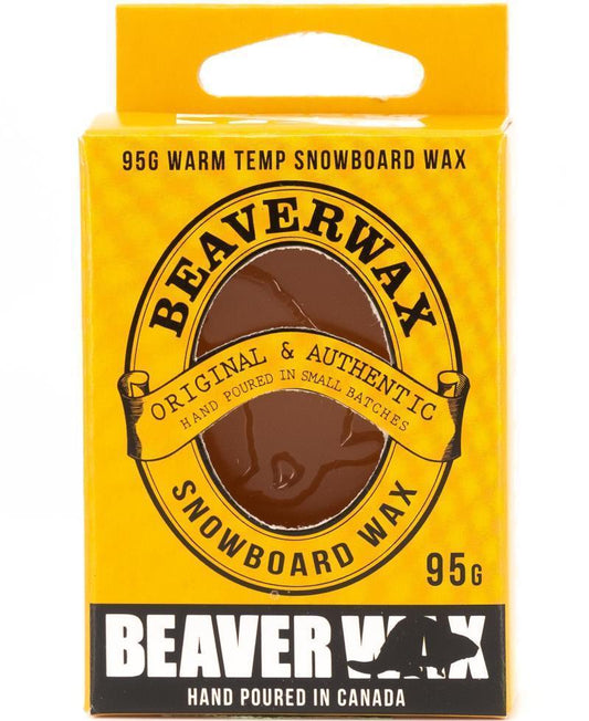 Beaver Warm Temp Snow Wax - 95g Bar - not applicable 1