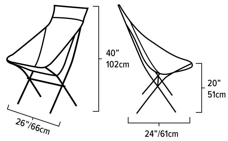 Big Six Camp Chair - alpenglow 1