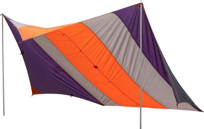 Deep Creek Tarp - Large - Orange / Taupe / Eggplant 3