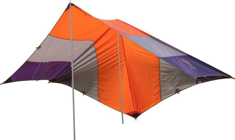 Deep Creek Tarp - Medium - Orange / Taupe / Eggplant 2