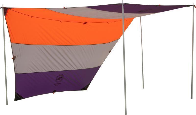 Deep Creek Tarp - Medium - Orange / Taupe / Eggplant 3