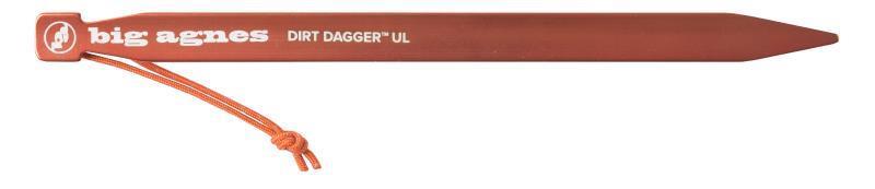Dirt Dagger UL 10” Tent Stake - Orange 3