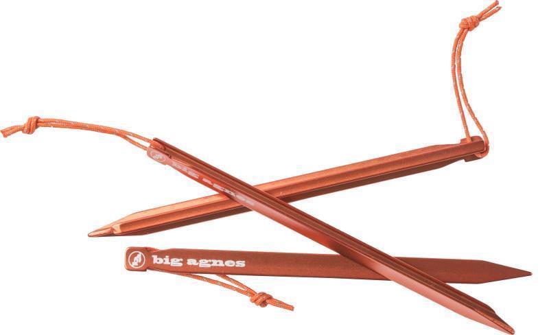 Dirt Dagger UL 10” Tent Stakes: Pack of 6 - Orange 3