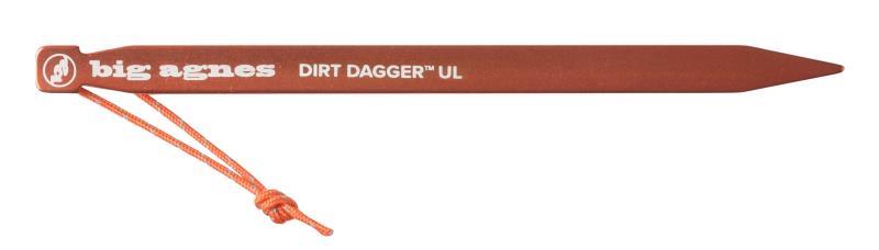Dirt Dagger UL 6.75” Tent Stake - Orange 3
