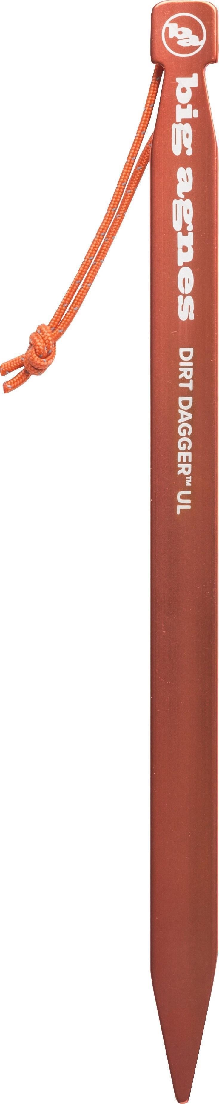 Dirt Dagger UL 6” Tent Stakes: Pack of 6 - Orange 2