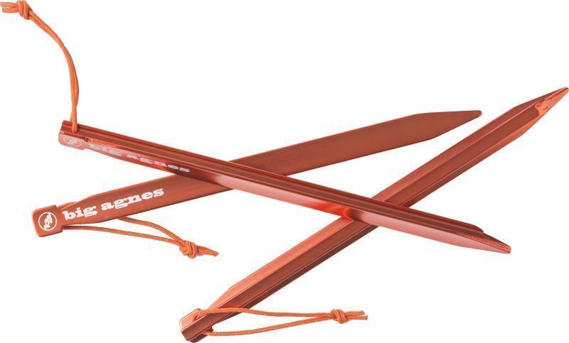 Dirt Dagger UL 6” Tent Stakes: Pack of 6 - Orange 3