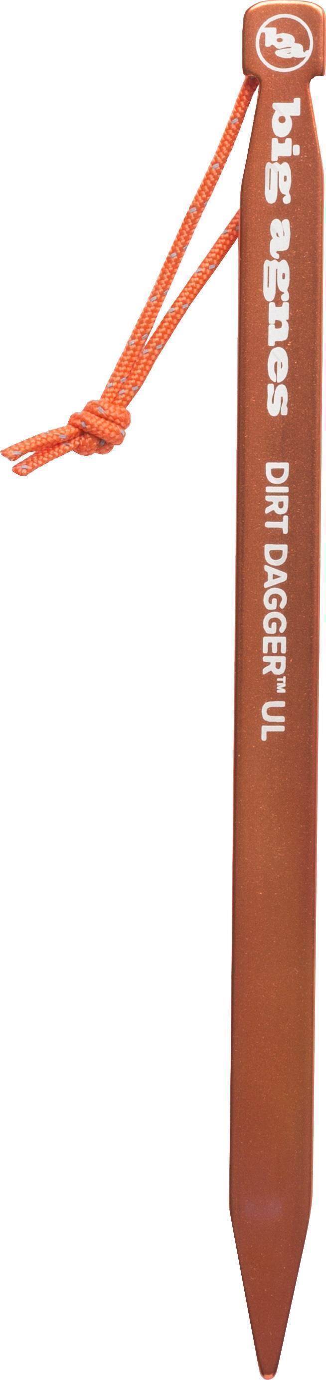 Dirt Dagger UL 7.5” Tent Stakes: Pack of 6 - Orange 3