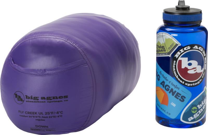 Fly Creek UL 25, -4C / 25F, Long - asphalt / royal purple 1