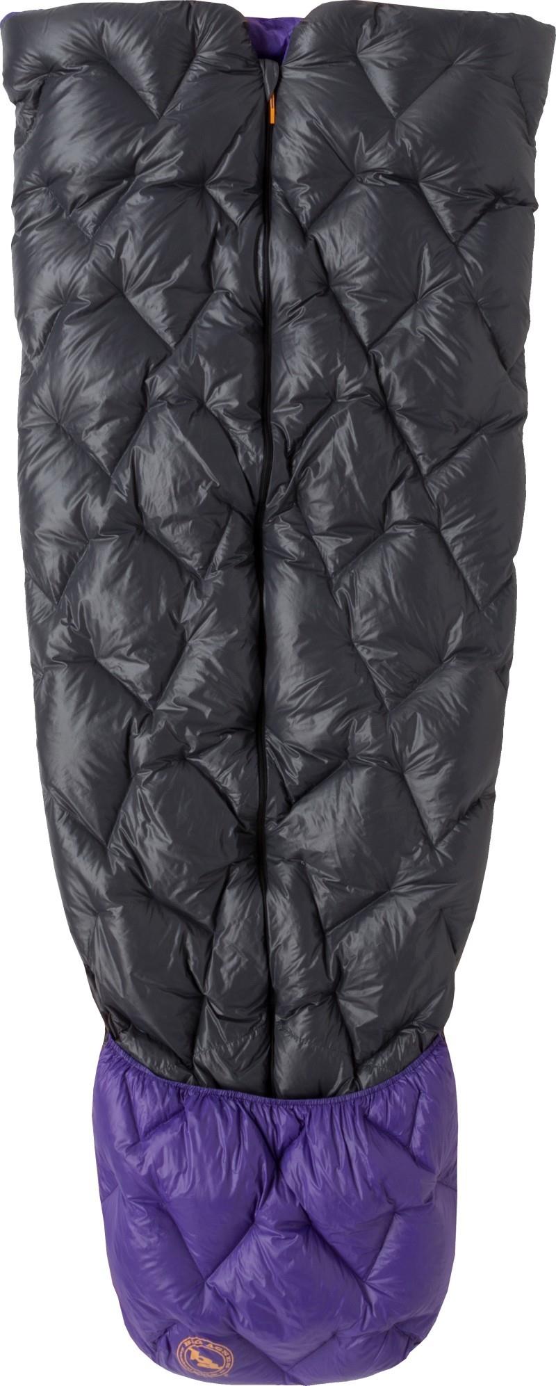 Fly Creek UL Zip Quilt 50, 10C / 50F, Long - asphalt / royal purple 1