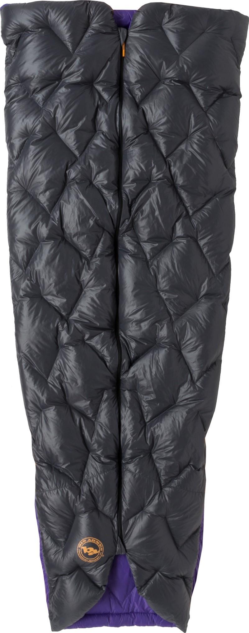 Fly Creek UL Zip Quilt 50, 10C / 50F, Long - asphalt / royal purple 1