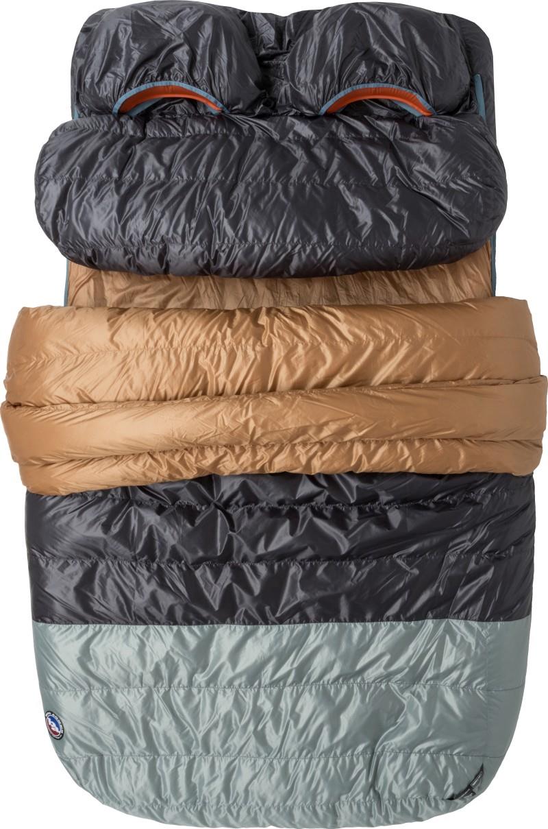 King Solomon 20, -7C / 20F, 20"x40", Double Wide - asphalt / chinois green 1
