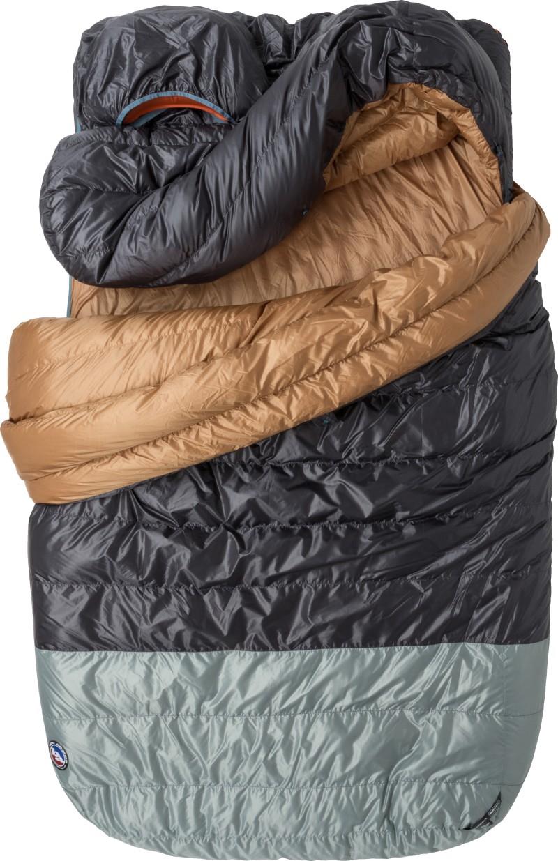King Solomon 20, -7C / 20F, 20"x40", Double Wide - asphalt / chinois green 1