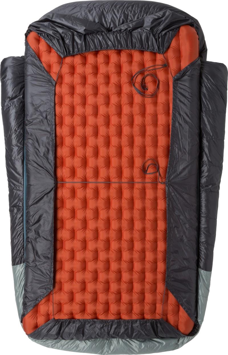 King Solomon 20, -7C / 20F, 20"x40", Double Wide - asphalt / chinois green 1