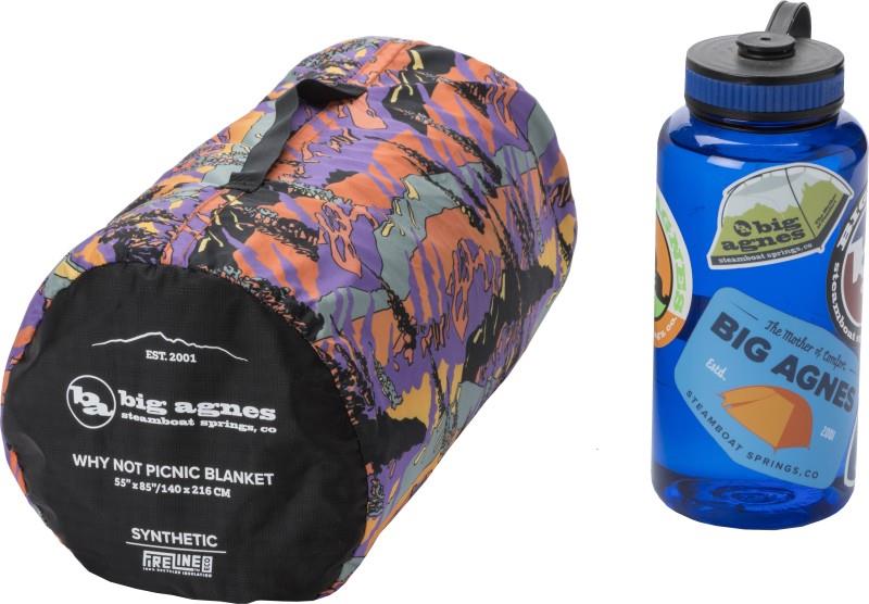 Why Not Picnic Blanket, 55"x85" - alpenglow 1