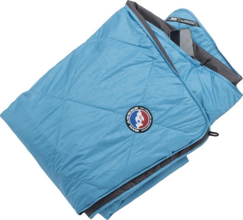 Why Not Picnic Blanket, 55"x85" - cendre blue / asphalt 1